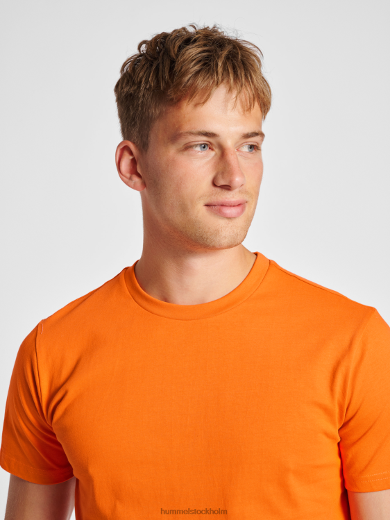 se Hummel män hmlröd tung t-shirt s/s LL40V457 \"kortärmad t-shirt\"