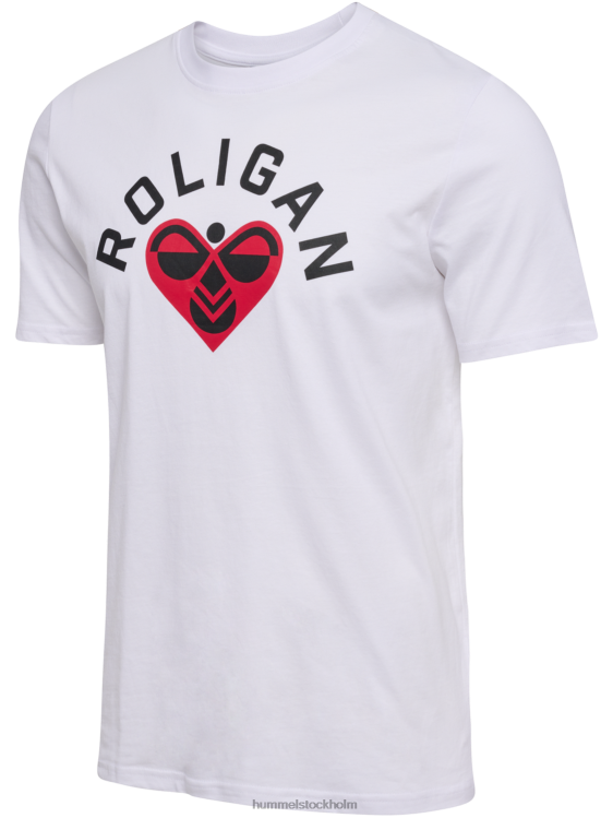 se Hummel män hmlroligan t-shirt i bomull LL40V84 "Kläder"