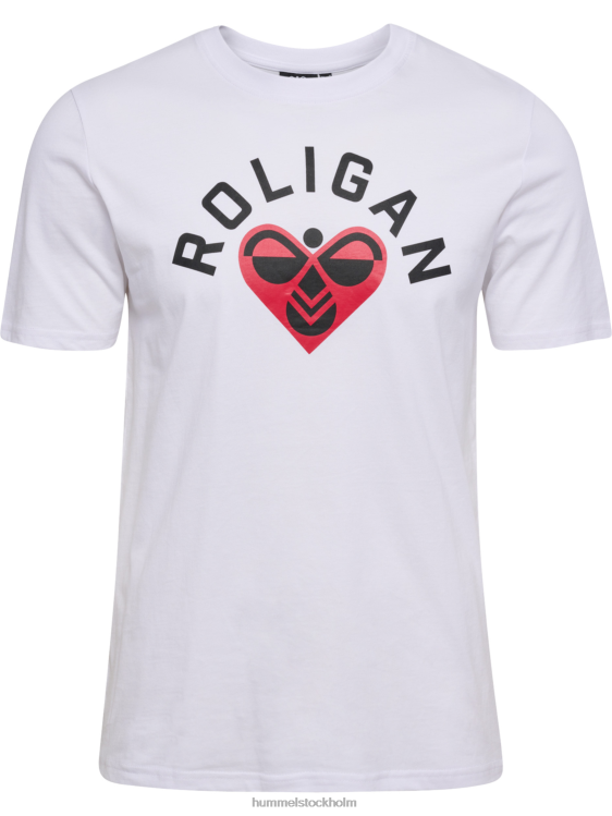 se Hummel män hmlroligan t-shirt i bomull LL40V84 \"Kläder\"