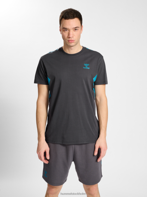se Hummel män hmlstaltisk bomull t-shirt s/s LL40V209 "sportig t-shirt"
