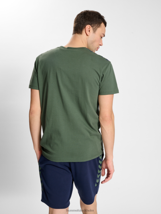 se Hummel män hmlstaltisk bomull t-shirt s/s LL40V45 \"sportig t-shirt\"