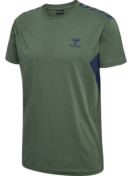 se Hummel män hmlstaltisk bomull t-shirt s/s LL40V45 \"sportig t-shirt\"