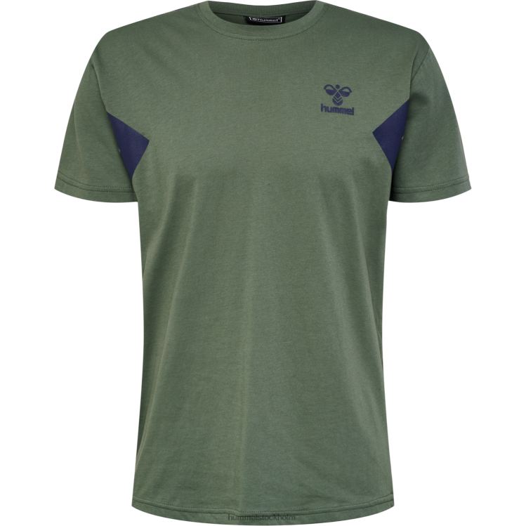 se Hummel män hmlstaltisk bomull t-shirt s/s LL40V45 \"sportig t-shirt\"
