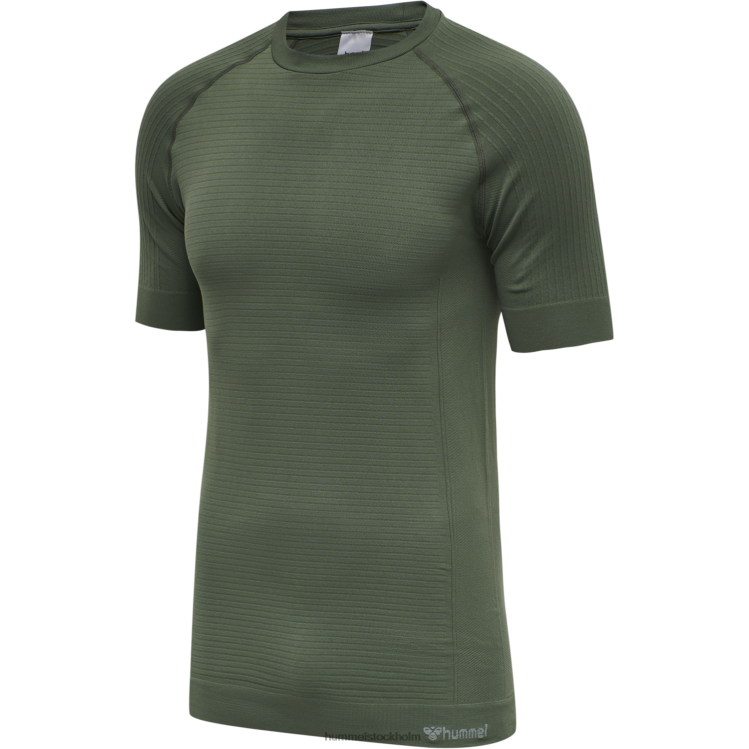 se Hummel män hmlstroke sömlös t-shirt LL40V864 \"kortärmad t-shirt\"