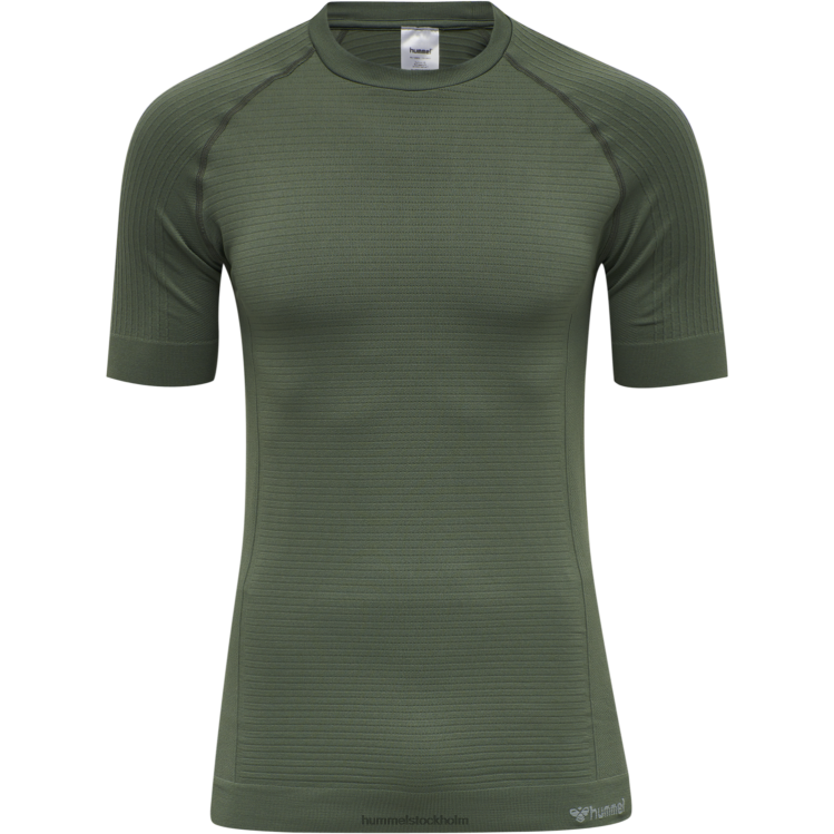 se Hummel män hmlstroke sömlös t-shirt LL40V864 \"kortärmad t-shirt\"