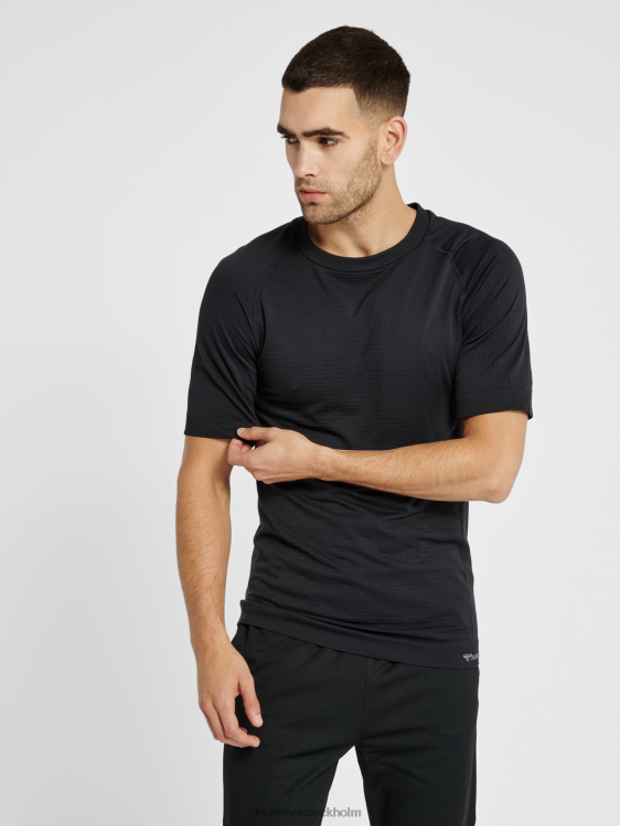 se Hummel män hmlstroke sömlös t-shirt LL40V917 "kortärmad t-shirt"