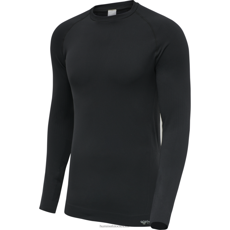 se Hummel män hmlstroke sömlös t-shirt l/s LL40V880 \"långärmad t-shirt\"
