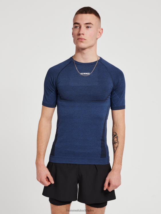 se Hummel män hmlte mike sömlös t-shirt LL40V865 "sömlös mesh t-shirt"
