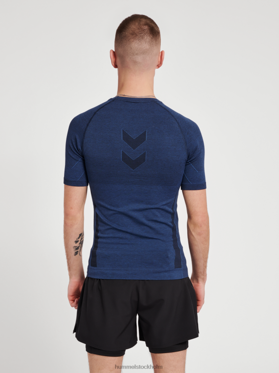 se Hummel män hmlte mike sömlös t-shirt LL40V865 \"sömlös mesh t-shirt\"