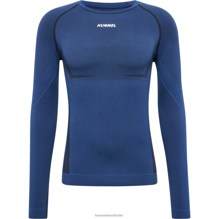 se Hummel män hmlte mike sömlös t-shirt l/s LL40V679 \"Kläder\"