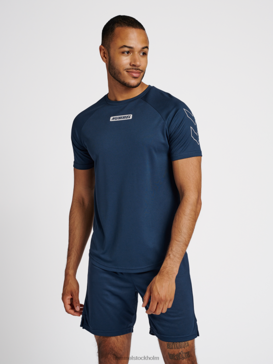 se Hummel män hmlte tihalt t-shirt LL40V1193 "t-shirt"