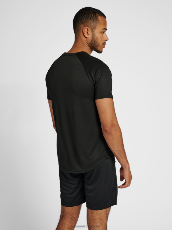 se Hummel män hmlte tihalt t-shirt LL40V1374 \"t-shirt\"