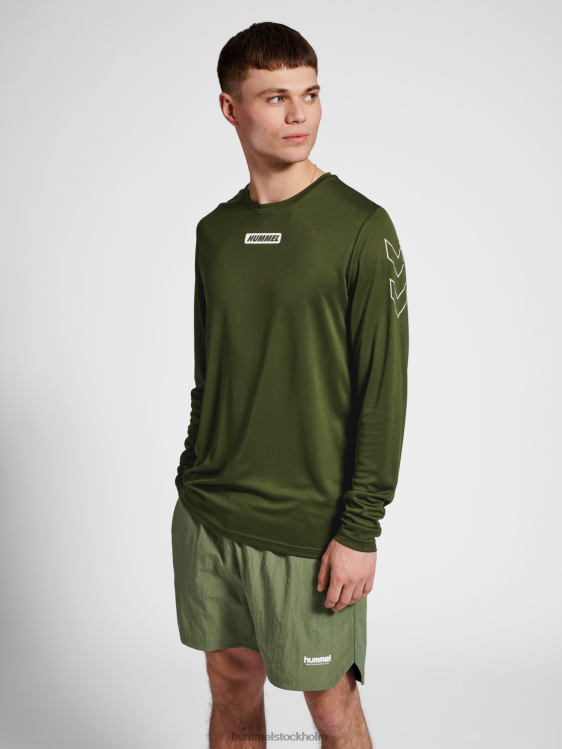 se Hummel män hmlte tihalt t-shirt l/s LL40V573 "långärmad t-shirt"