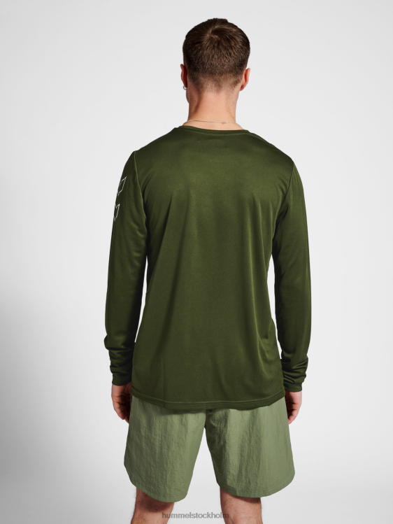 se Hummel män hmlte tihalt t-shirt l/s LL40V573 \"långärmad t-shirt\"