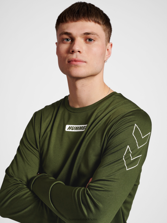 se Hummel män hmlte tihalt t-shirt l/s LL40V573 \"långärmad t-shirt\"
