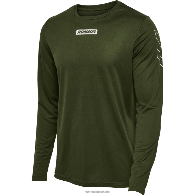 se Hummel män hmlte tihalt t-shirt l/s LL40V573 \"långärmad t-shirt\"