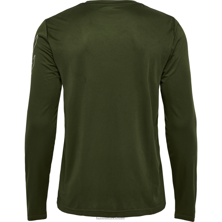 se Hummel män hmlte tihalt t-shirt l/s LL40V573 \"långärmad t-shirt\"