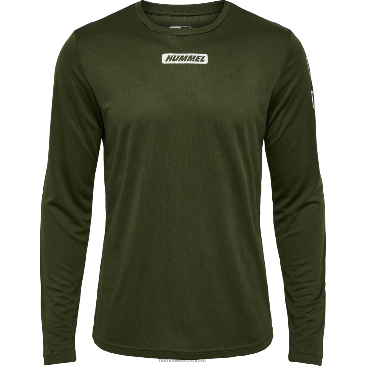 se Hummel män hmlte tihalt t-shirt l/s LL40V573 \"långärmad t-shirt\"