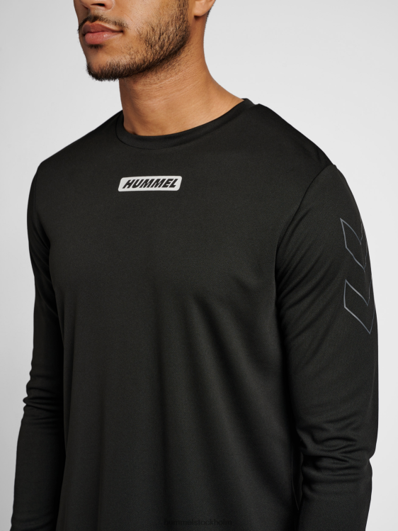se Hummel män hmlte tihalt t-shirt l/s LL40V694 \"långärmad t-shirt\"