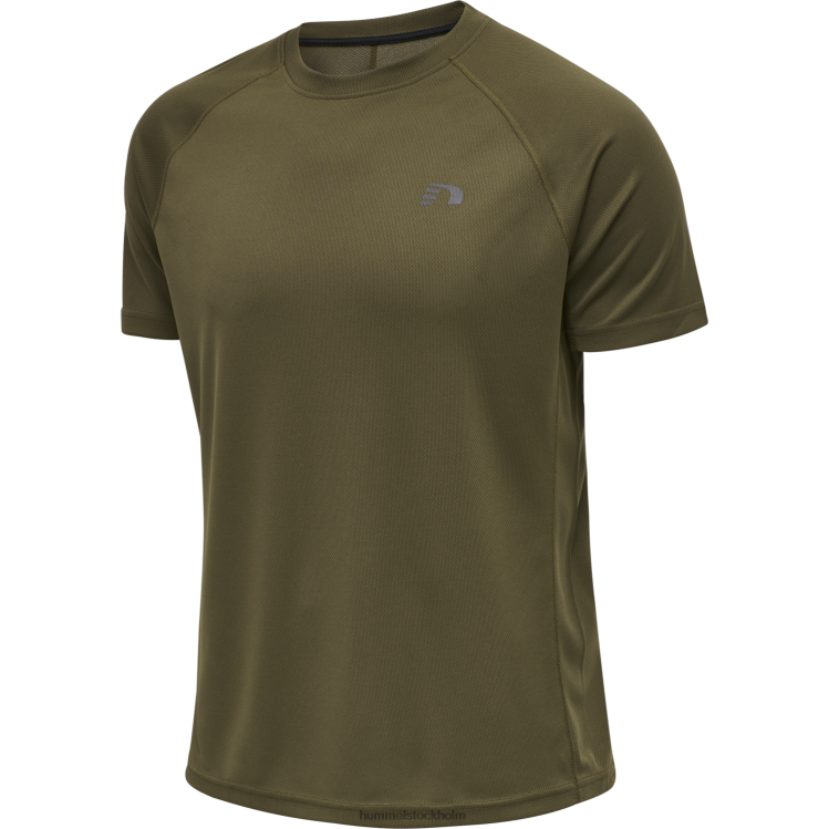 se Hummel män löpar t-shirt s/s LL40V1455 "kortärmad t-shirt"