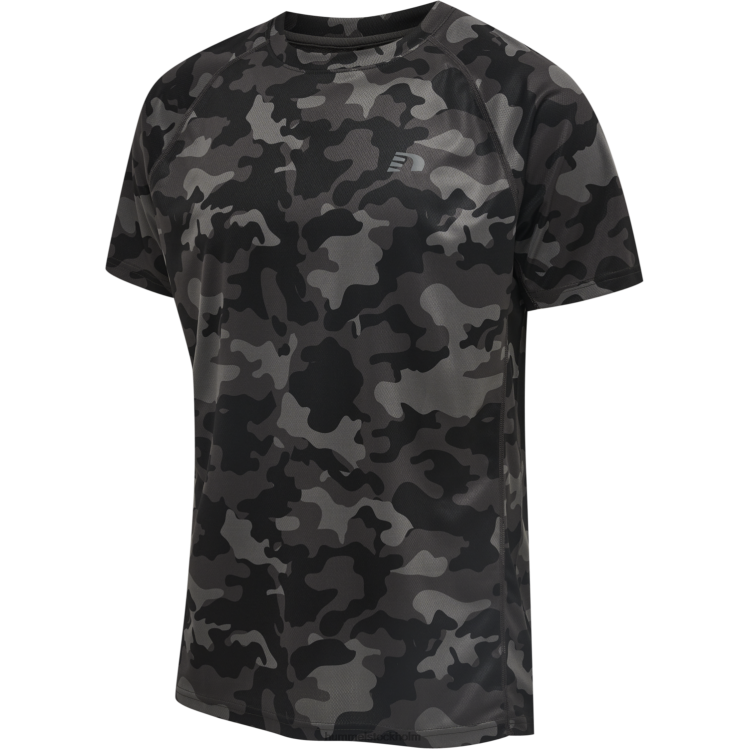 se Hummel män löpar t-shirt s/s LL40V868 "kortärmad t-shirt"