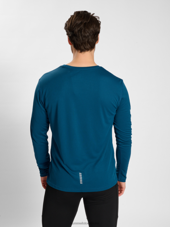 se Hummel män nwlmemphis t-shirt l/s LL40V56 \"långärmad t-shirt\"