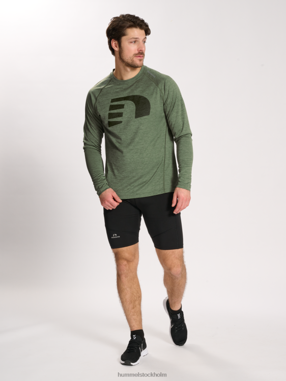 se Hummel män nwlorlando t-shirt l/s LL40V103 \"långärmad t-shirt\"