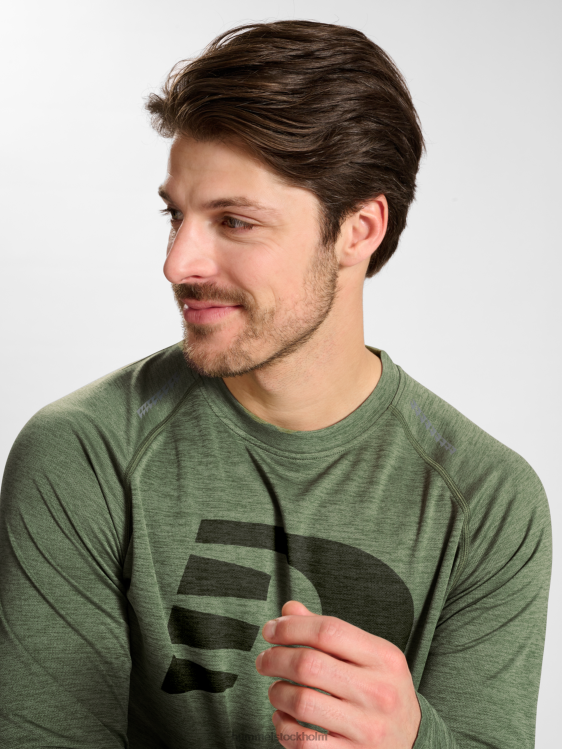 se Hummel män nwlorlando t-shirt l/s LL40V103 \"långärmad t-shirt\"
