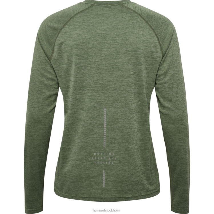 se Hummel män nwlorlando t-shirt l/s LL40V103 \"långärmad t-shirt\"