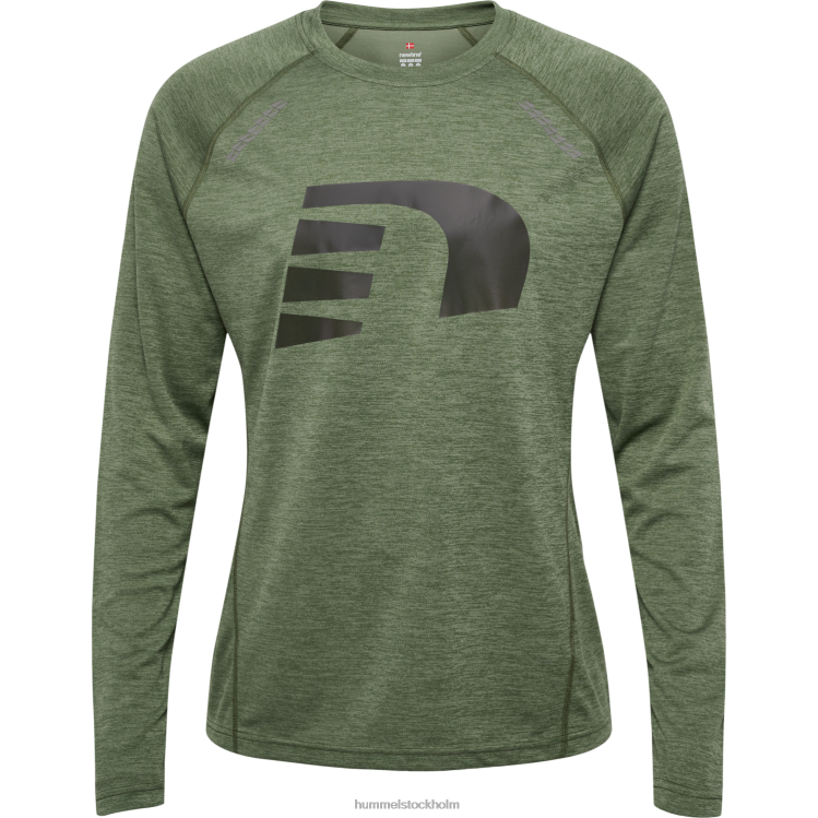 se Hummel män nwlorlando t-shirt l/s LL40V103 \"långärmad t-shirt\"