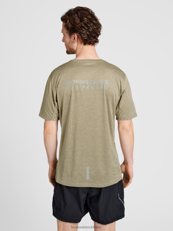 se Hummel män statement t-shirt s/s LL40V436 \"crewneck t-shirt\"