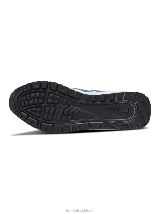 se Hummel män monaco 86 perforerad LL40V1707 \"sneakers\"