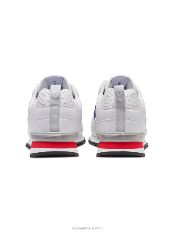 se Hummel män monaco 86 perforerad LL40V1707 \"sneakers\"