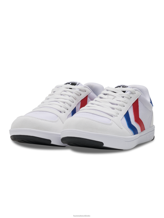 se Hummel män stadil ljus duk LL40V1948 \"sneakers\"
