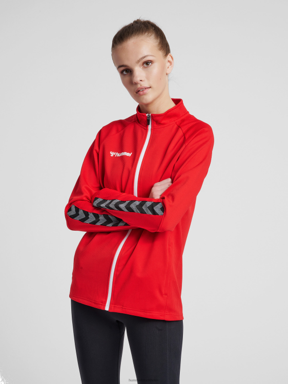 se Hummel unisex- hmautentic poly zip jacka LL40V3709 "jacka med dragkedja"