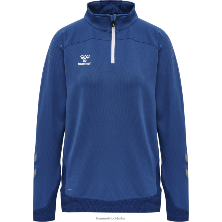 se Hummel unisex- hmllead halv zip LL40V3652 \"jacka med halv dragkedja\"