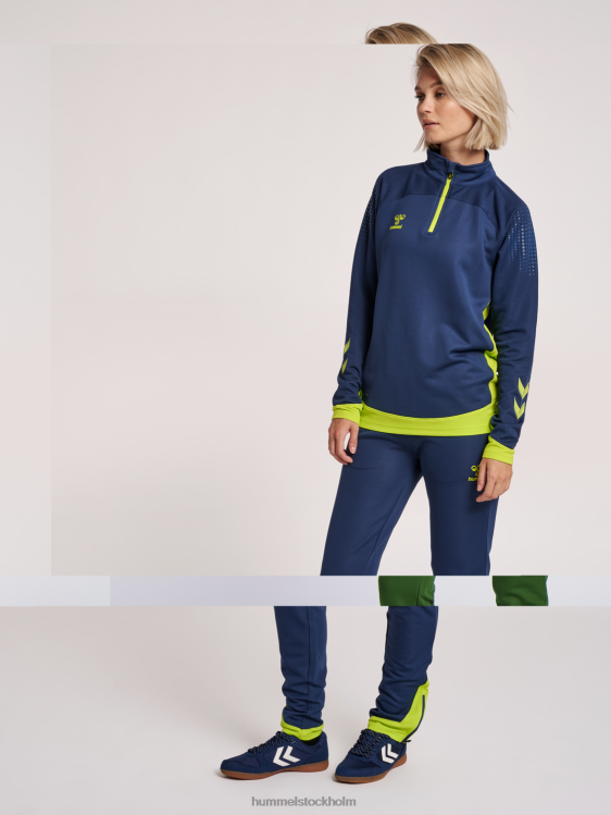 se Hummel unisex- hmllead halv zip LL40V3666 \"jacka med halv dragkedja\"