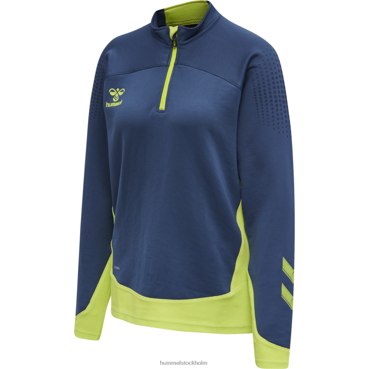se Hummel unisex- hmllead halv zip LL40V3666 \"jacka med halv dragkedja\"