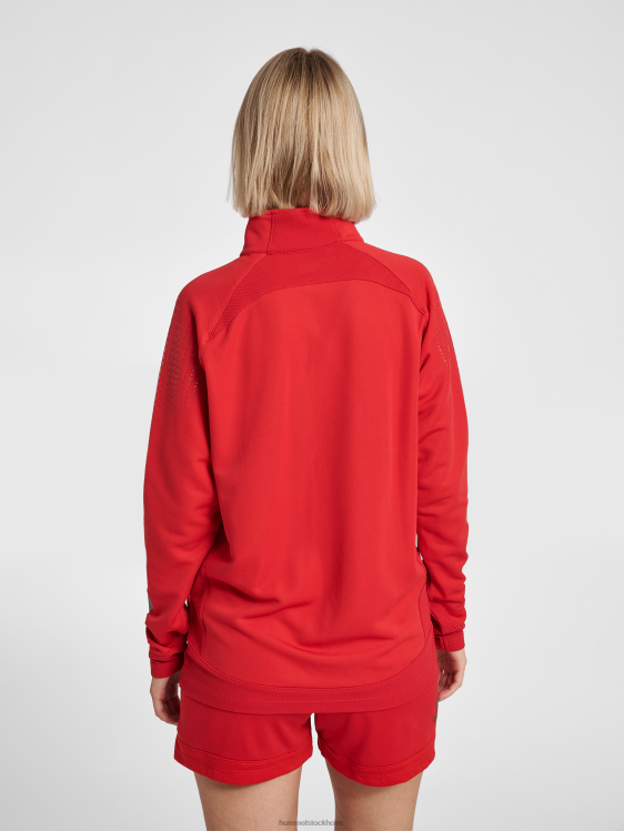se Hummel unisex- hmllead halv zip LL40V3907 \"jacka med halv dragkedja\"