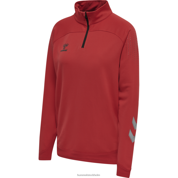 se Hummel unisex- hmllead halv zip LL40V3907 \"jacka med halv dragkedja\"