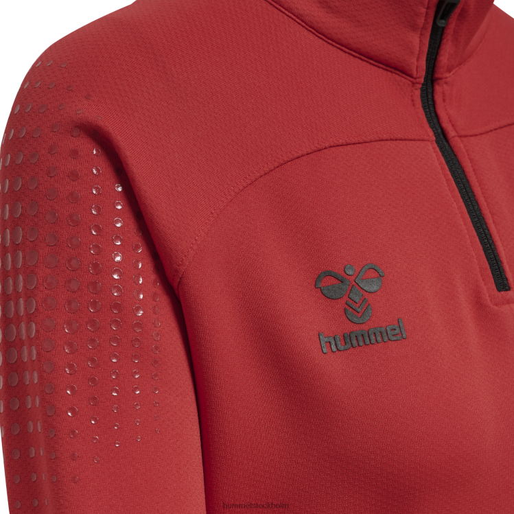 se Hummel unisex- hmllead halv zip LL40V3907 \"jacka med halv dragkedja\"