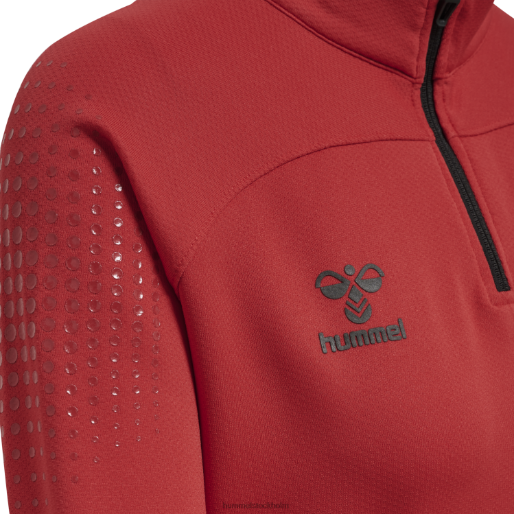 se Hummel unisex- hmllead halv zip LL40V3907 \"jacka med halv dragkedja\"