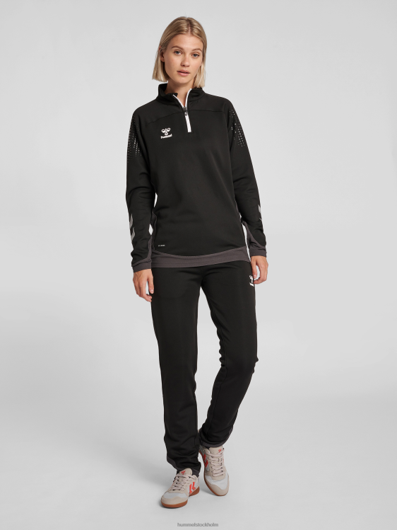 se Hummel unisex- hmllead halv zip LL40V3960 \"jacka med halv dragkedja\"