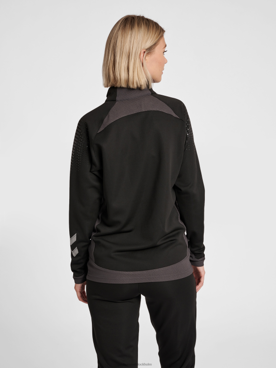 se Hummel unisex- hmllead halv zip LL40V3960 \"jacka med halv dragkedja\"