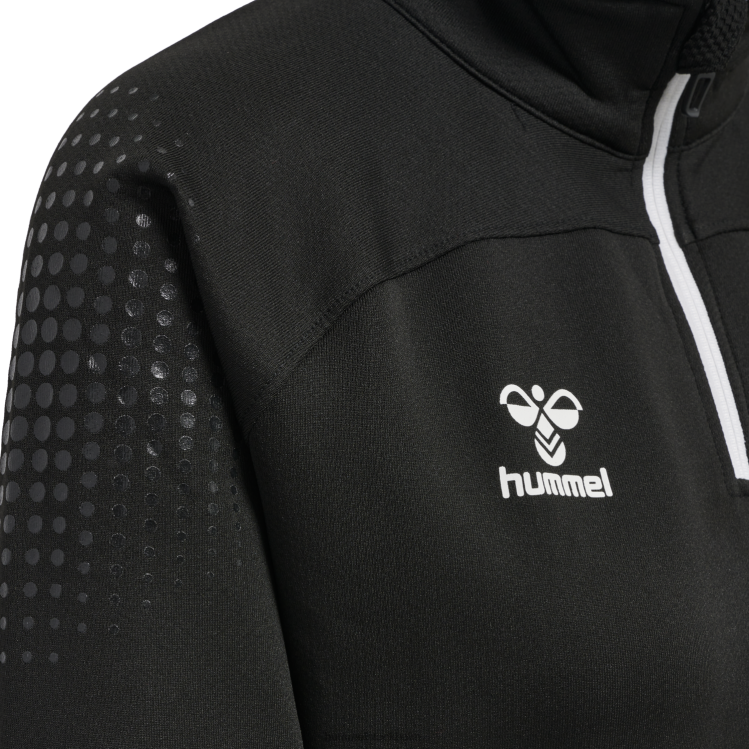 se Hummel unisex- hmllead halv zip LL40V3960 \"jacka med halv dragkedja\"