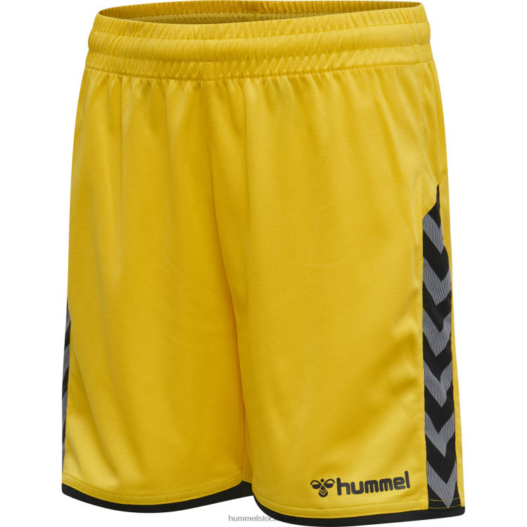 se Hummel unisex- hmautentiska polyshorts LL40V6375 "fotboll"