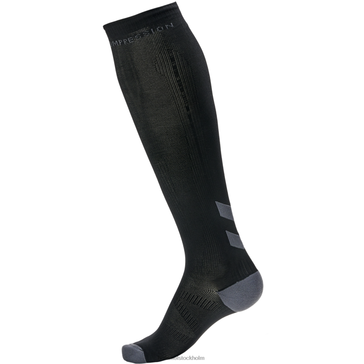 se Hummel unisex- elit kompressionsstrumpa LL40V2182 "fotboll"