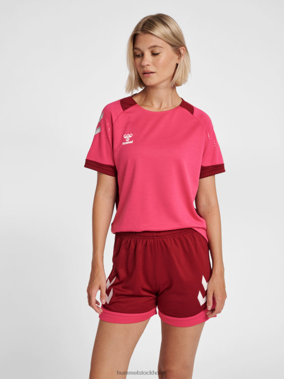 se Hummel unisex- hmllead s/s poly jersey LL40V3600 "träningströja"