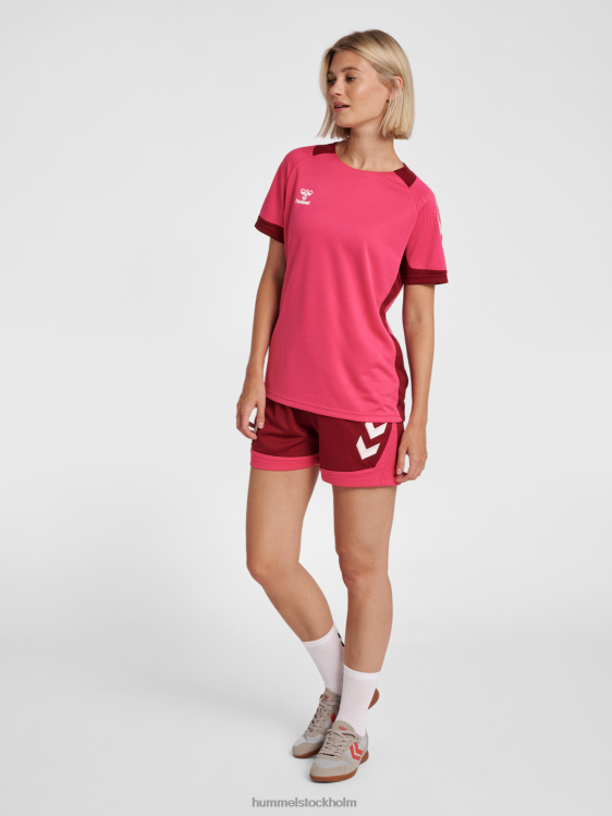 se Hummel unisex- hmllead s/s poly jersey LL40V3600 \"träningströja\"