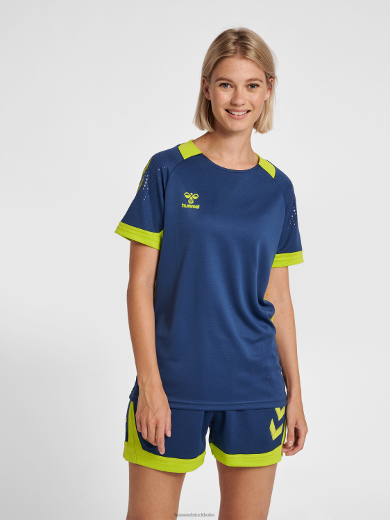 se Hummel unisex- hmllead s/s poly jersey LL40V3662 "träningströja"